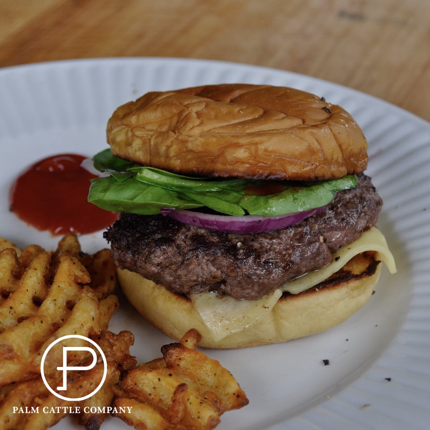 A real American beef burger!