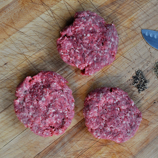 10 lbs of Ground Beef -  Grass Raised & Grain Finished + 7 Day Dry Age